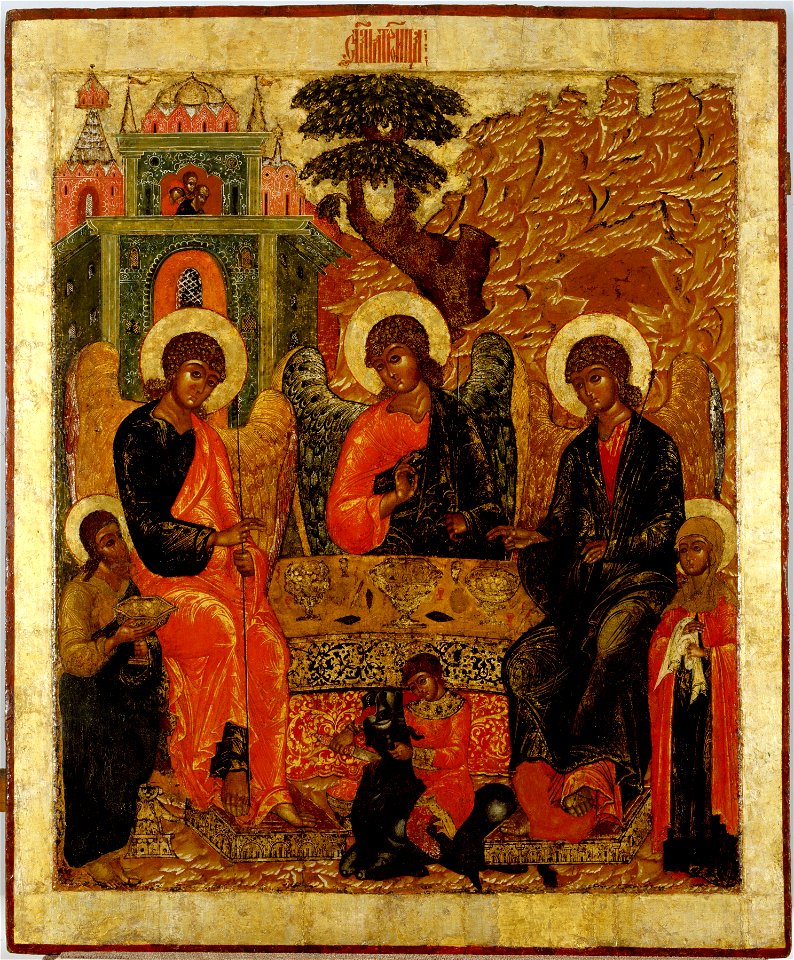 Russian - Hospitality of Abraham - Walters 371185