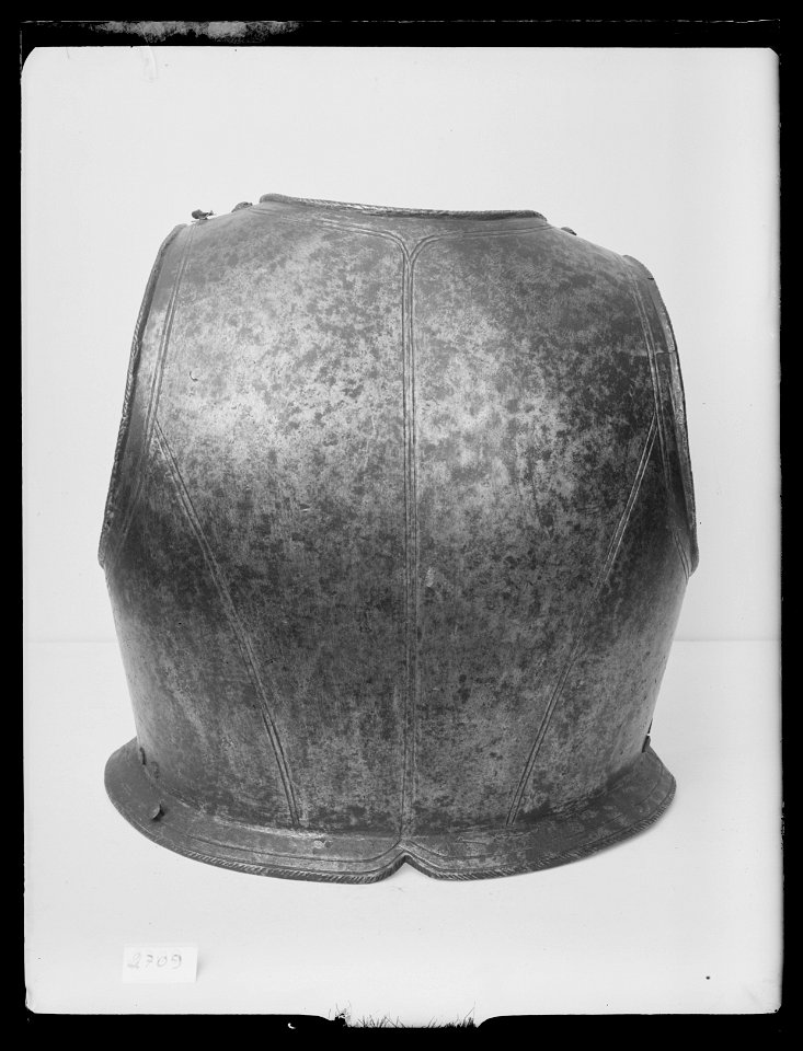 Ryggharnesk, 1600-talets första hälft - Livrustkammaren - 19407