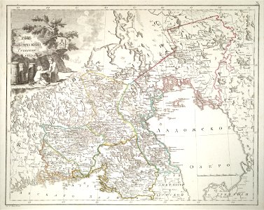 RussianEmpireMap1800-03-ViborgskayaProvince