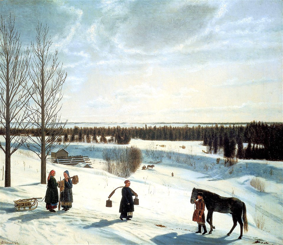 Russian Winter (Nikifor Krylov)