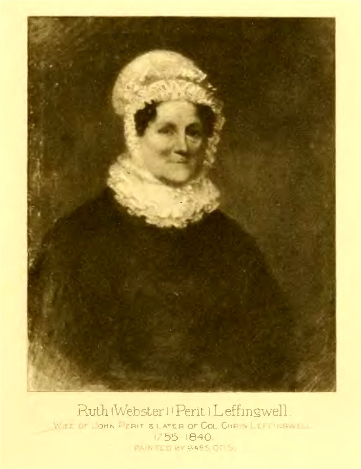 Ruth Webster Perit Leffingwell 1755-1840 (page 406 crop)