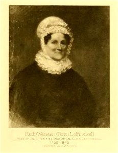 Ruth Webster Perit Leffingwell 1755-1840 (page 406 crop)