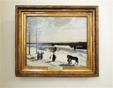 Russian Winter (Nikifor Krylov) FRAME by shakko 02