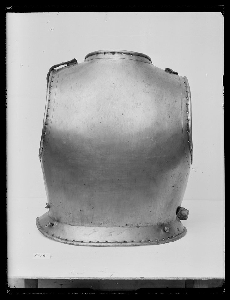 Ryggharnesk, 1600-talets mitt - Livrustkammaren - 62189
