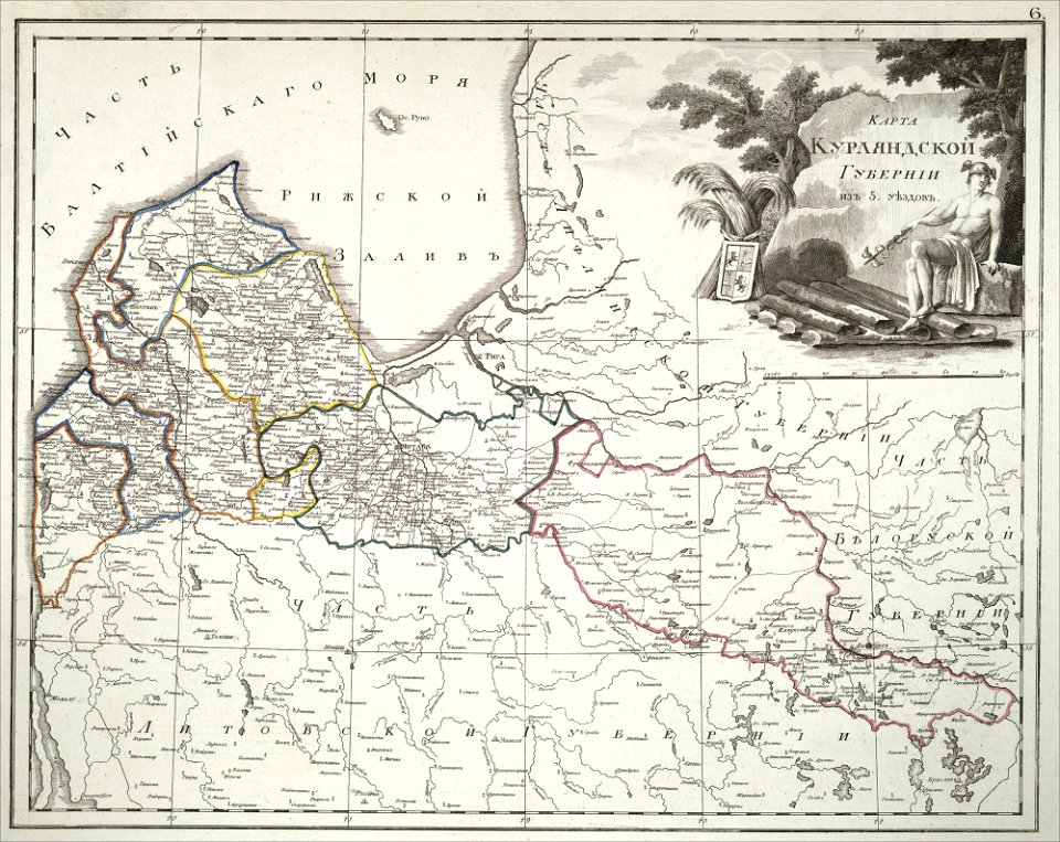 RussianEmpireMap1800-06-KurlyandskayaProvince