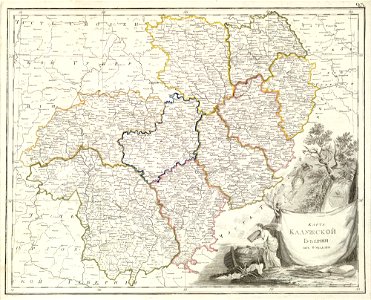 RussianEmpireMap1800-23-KalujskayaProvince