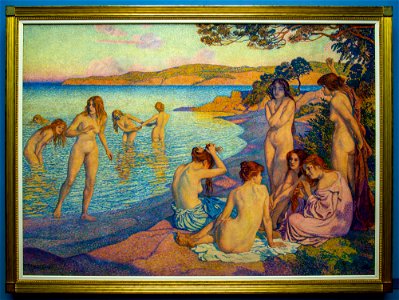 Rysselberghe-Badende Frauen 8874