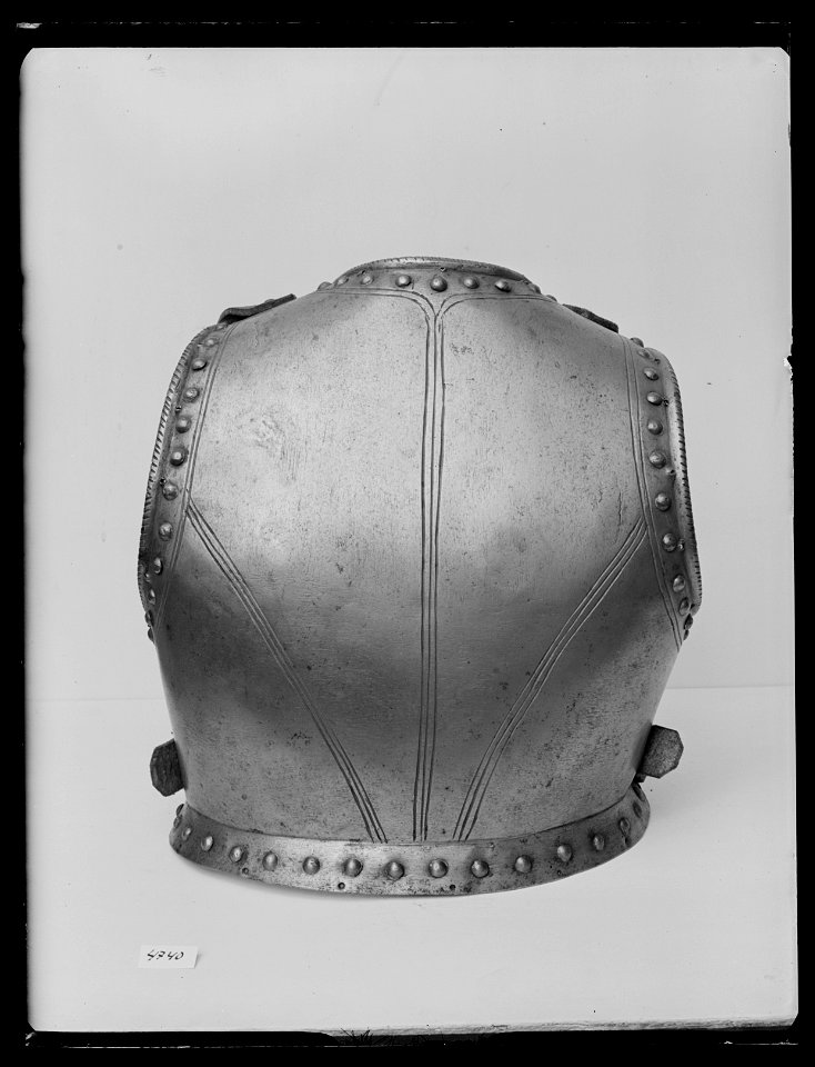 Ryggharnesk, 1600-talets första hälft - Livrustkammaren - 45064