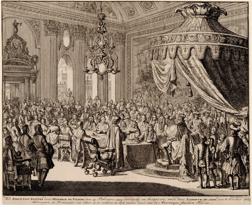 Révocation de l'édit de Nantes par Louis XIV