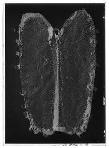 Ryggstycke med svansrem - Livrustkammaren - 78981-negative