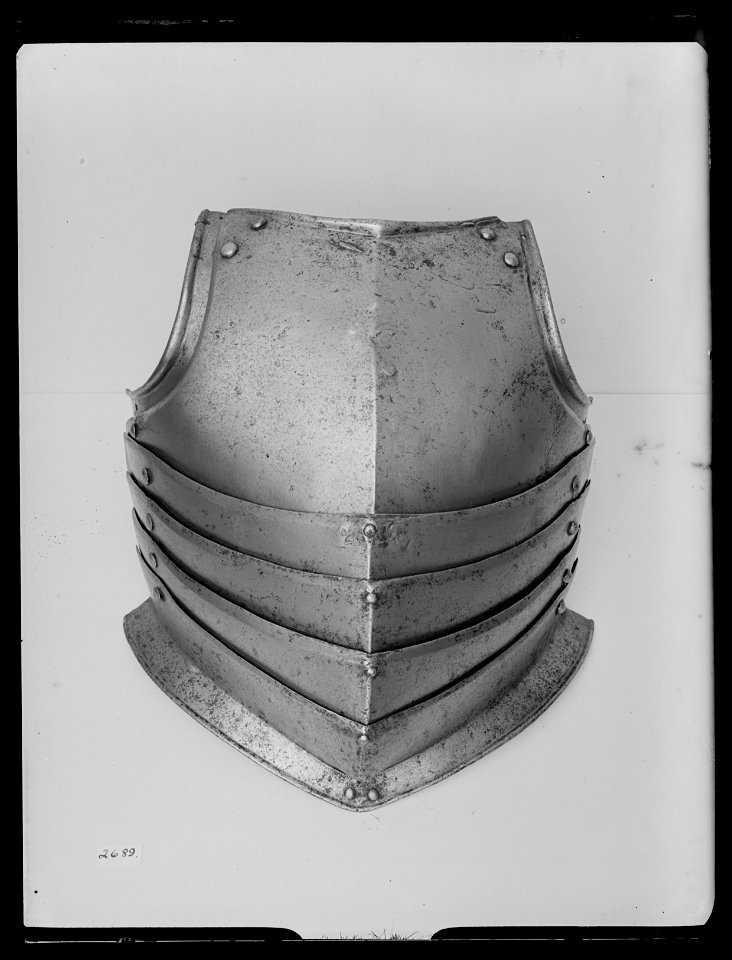 Ryggharnesk, 1600-talets första hälft - Livrustkammaren - 45074