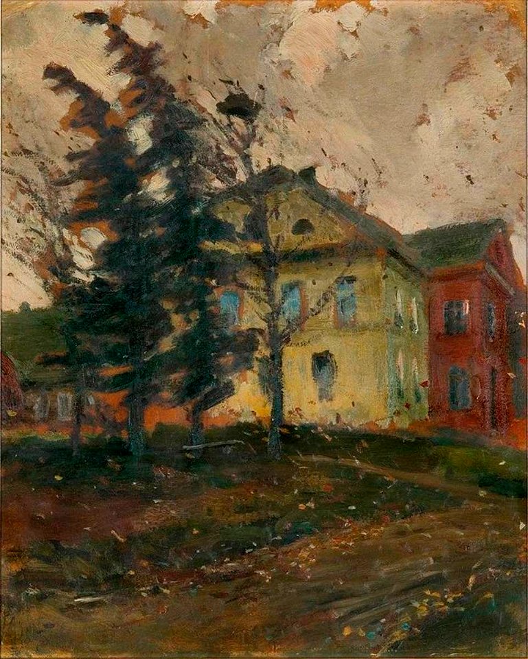 Ferdynand Ruszczyc - Stare gniazdo (1898)