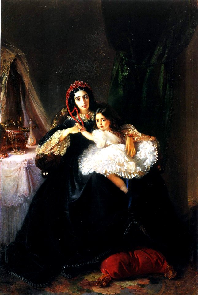 Rzewuskya by Konstantin Makovsky