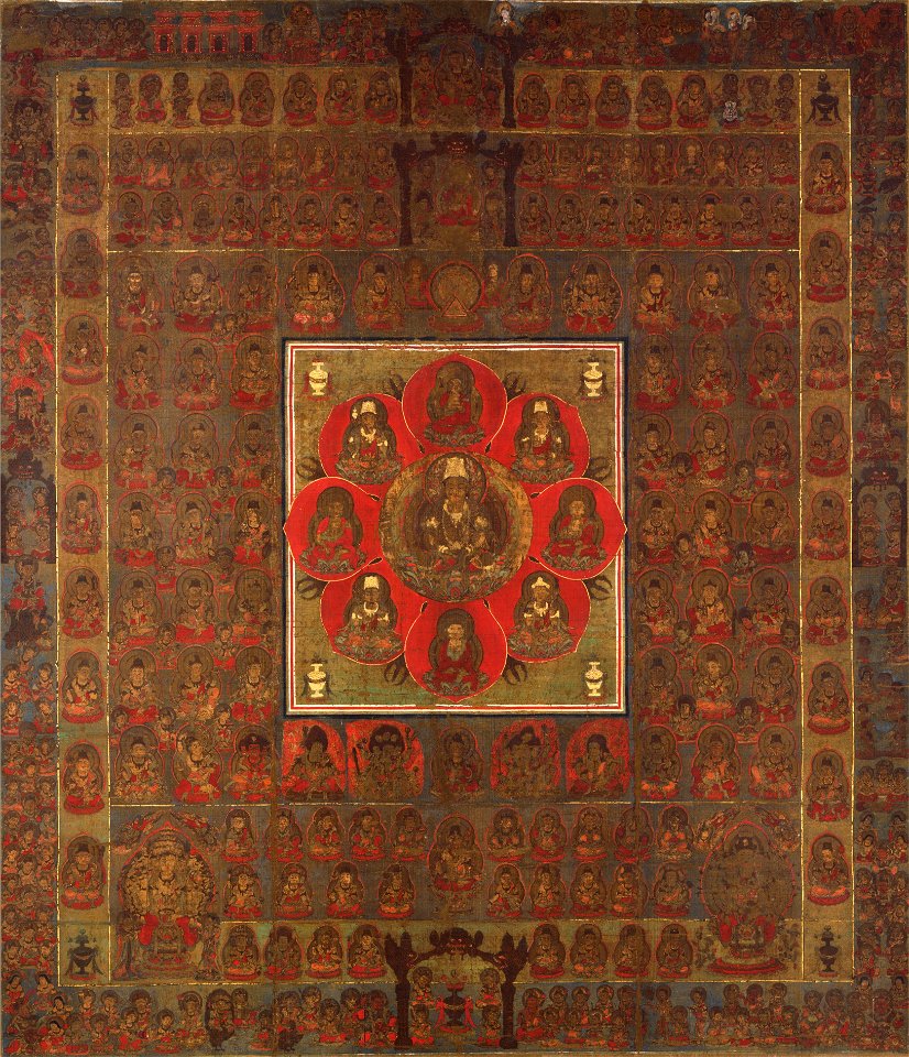 Ryokai Mandala Taizo (Nara National Museum)