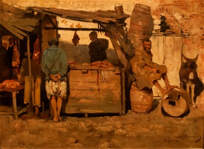 Rysselberghe - Moroccan Butcher