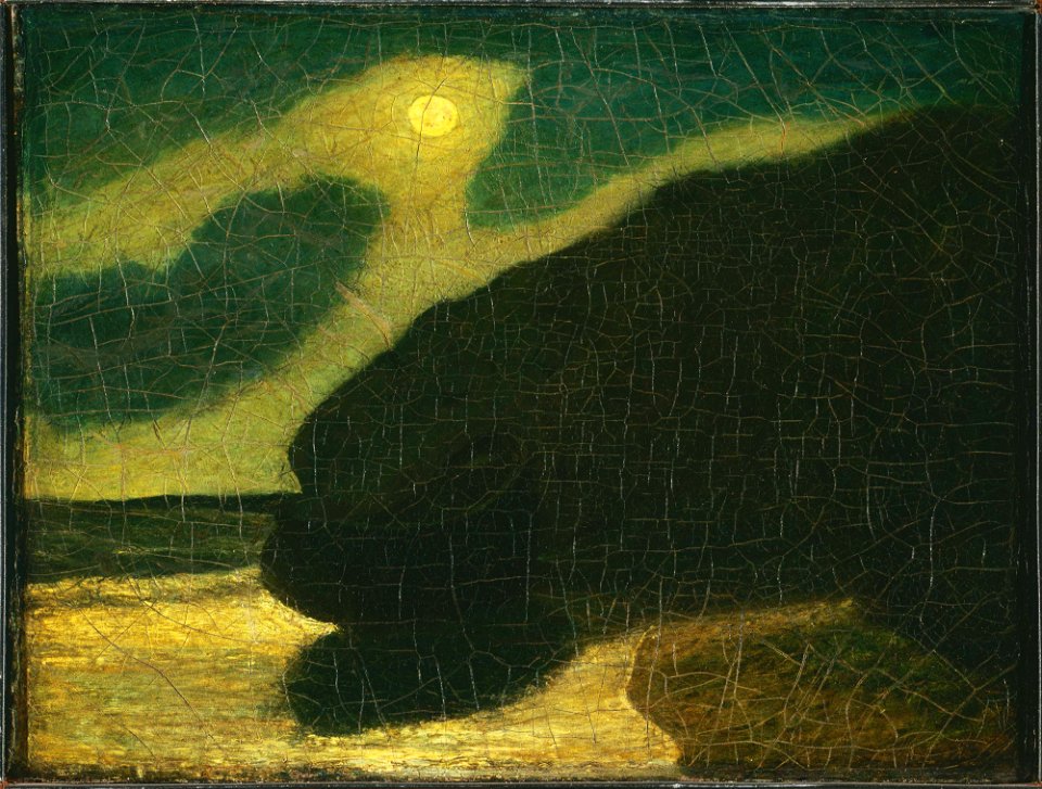 Albert Pinkham Ryder - Moonlit Cove - Google Art Project