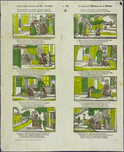 S Menschen intrede op deze wereld-Catchpenny print-SMC K 0006