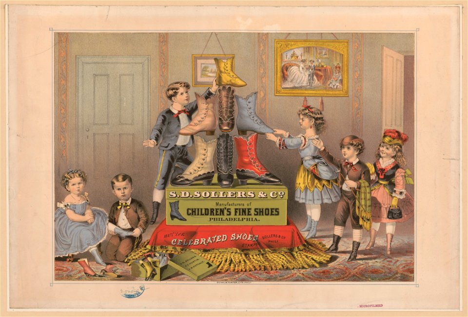S.D. Sollers & Co. manufacturers of children's fine shoes, Philadelphia - E.C. LCCN92512934