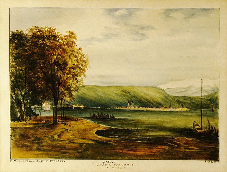 S W Wilson Lindau 1845