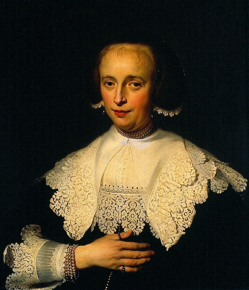 S. de Bray - Margareta Bas (1608-1679), echtgenote van Willem - C1812 - Cultural Heritage Agency of the Netherlands Art Collection