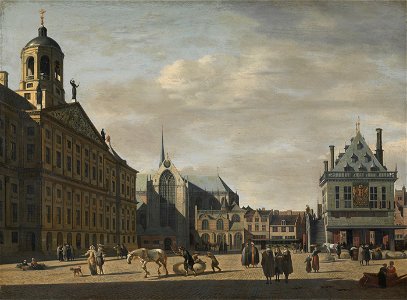 SA 2106-De Dam naar het noorden gezien