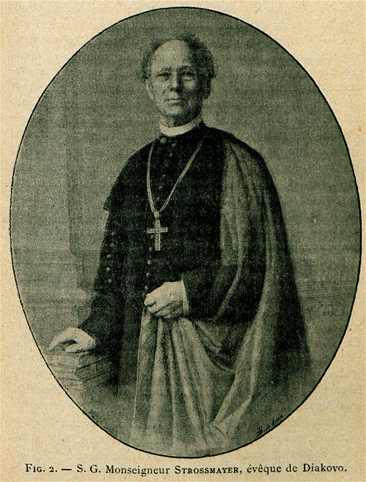 S G Monseigneur Strossmayer, évêque de Diakovo - Beauregard J - 1896
