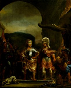 SA 25383-De onverschrokkenheid van Fabricius in het legerkamp van Pyrrhus