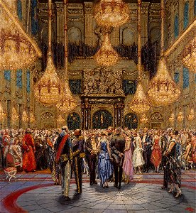 SA 41348-De ontvangst van de Lord Mayor in de Burgerzaal van het Paleis op de Dam