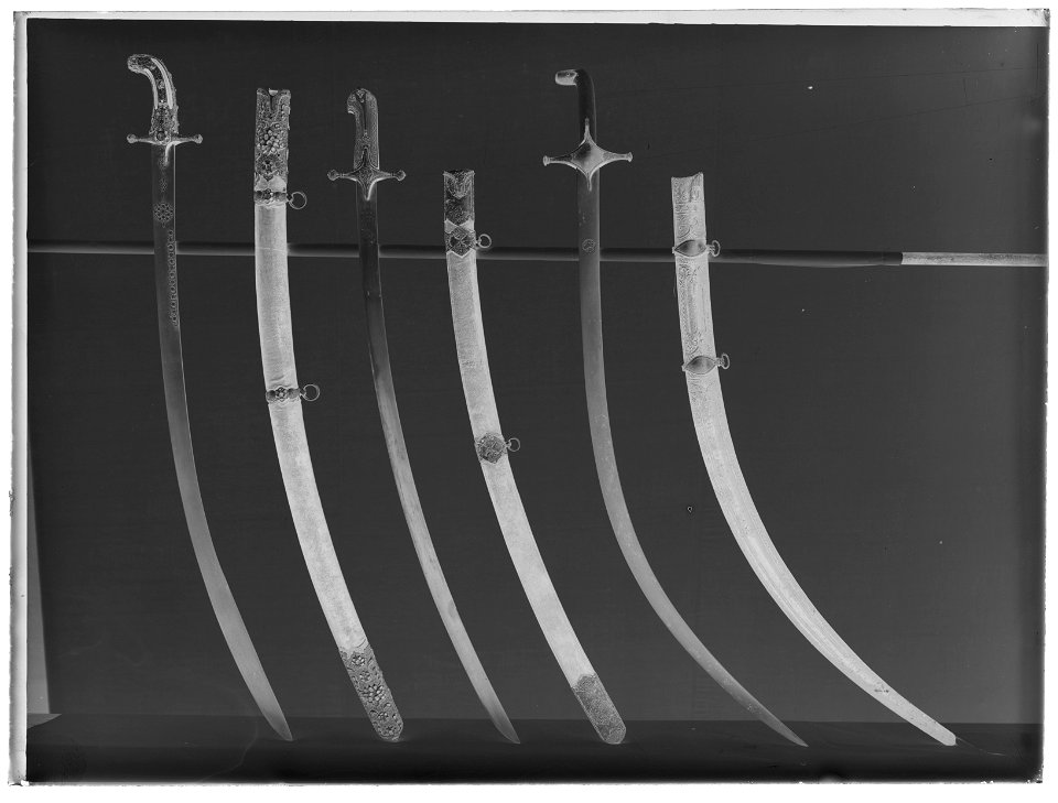 Sabel - kilij Turkiet - Livrustkammaren - 77092-negative