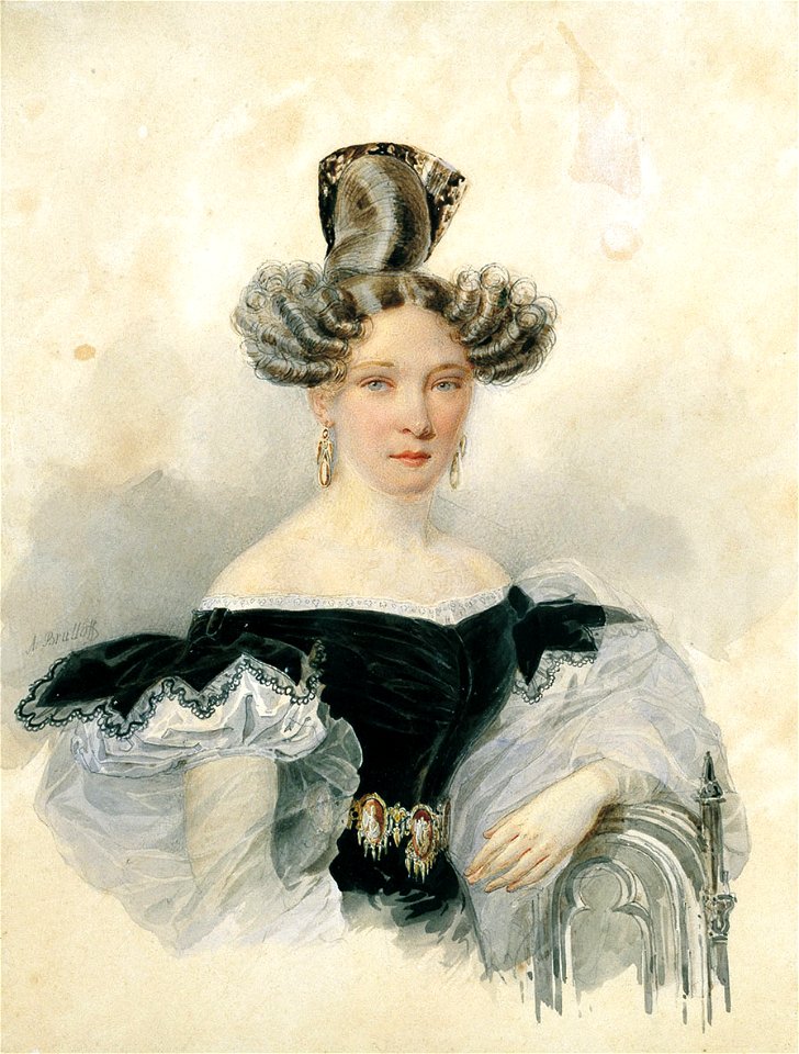 S.A. Lvova by A.Brullov