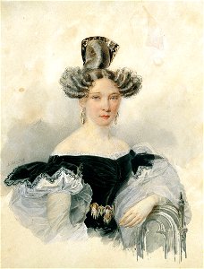 S.A. Lvova by A.Brullov