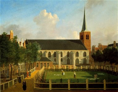 SA 685-Het Begijnhof met de Engelse Kerk