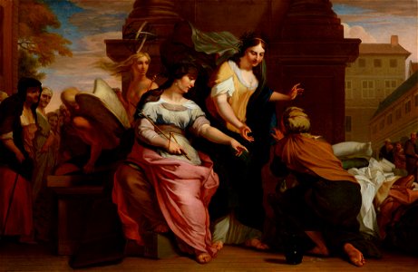 SA 3030-Allegorie op de Verzorging in het Oude Mannen- en Vrouwengasthuis
