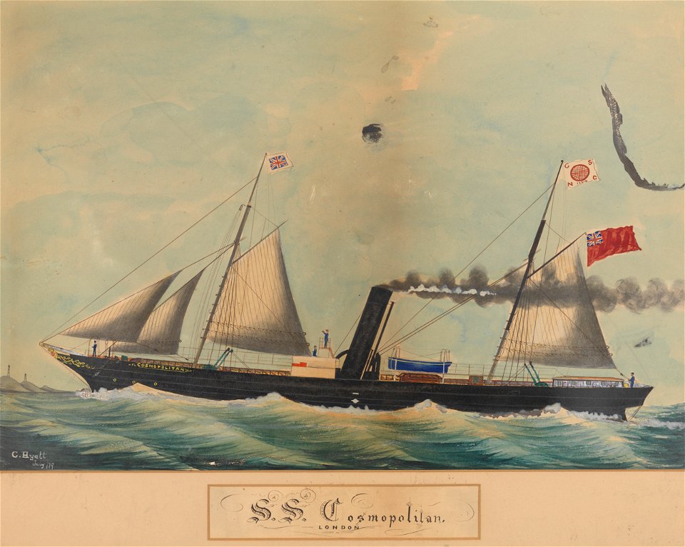 S.S. Cosmopolitan, London RMG PY5283