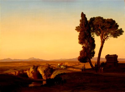 SA 1934-Landschap in de omgeving van Rome-Gezicht in de omstreken van Rome