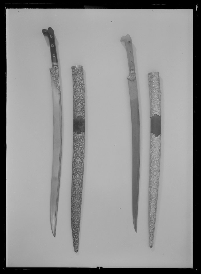 Sabel, yatagan, Algeriet, 1700-talets slut - Livrustkammaren - 36230