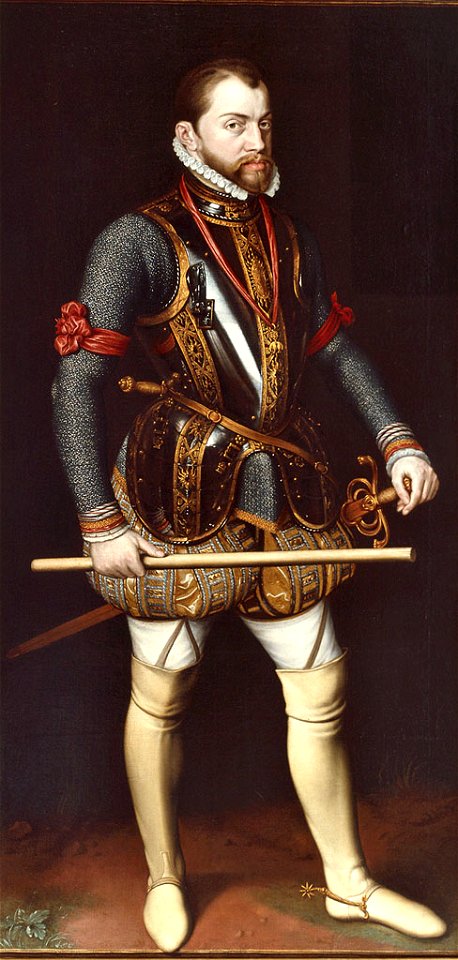 SA 1813-Philips II (1527-1598), Koning van Spanje
