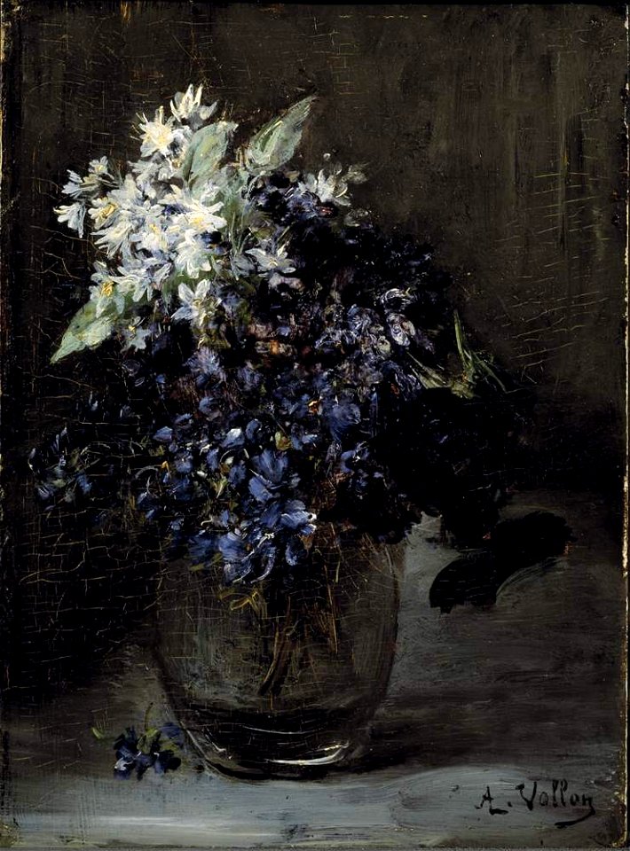 SA 1313-Violettes de parma in een glas