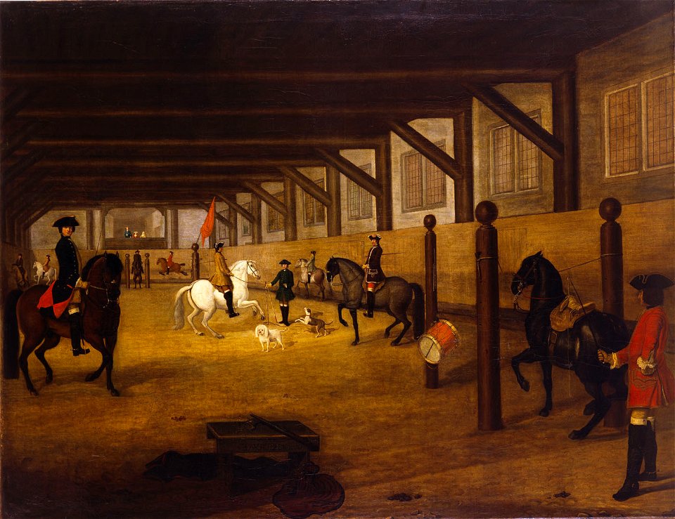 SA 206-De Hollandse manege aan de Schans bij de Leidsegracht