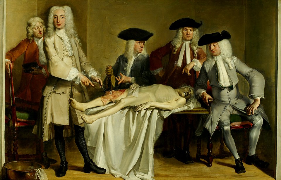 SA 7412-Anatomische les van Dr. Willem Röell