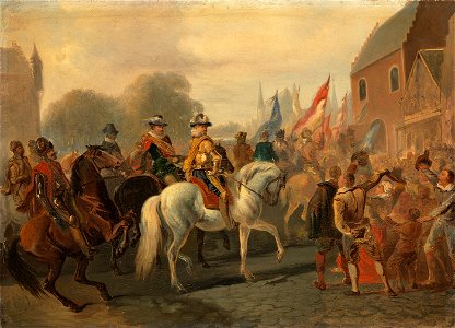 SA 4866-Anno 1591. De zegevierende terugkeer van Maurits in Den Haag