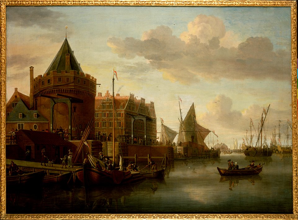 SA 21814-Het IJ bij de Schreierstoren