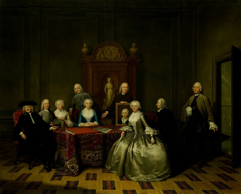 SA 23538-Jan de Bosch (1713-1785) en zijn familie-De familie Jan de Bosch