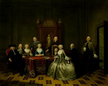 SA 23538-Jan de Bosch (1713-1785) en zijn familie-De familie Jan de Bosch