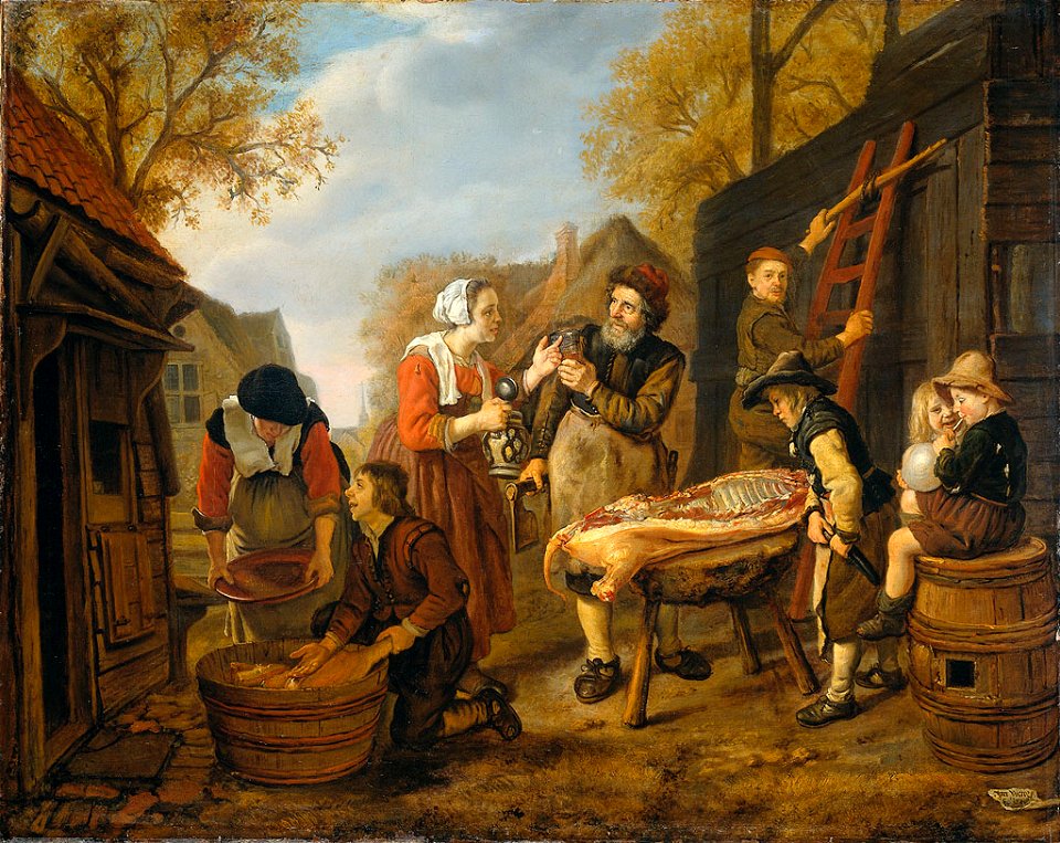 SA 8341-De varkensslachter