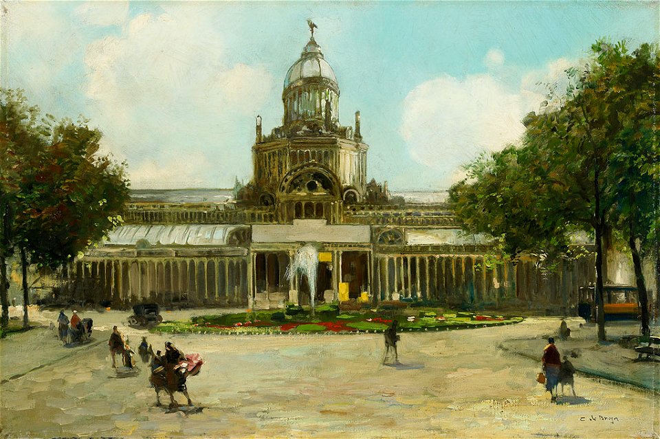 SA 28388-Frederiksplein met Paleis voor Volksvlijt