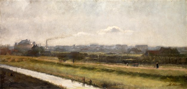 SA 592-Willemsparkweg in aanbouw-De zuidrand van Amsterdam