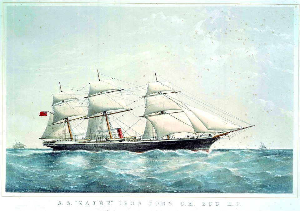 S.S. Zaire, 1200 Tons O.M. 200 H.P RMG D1035