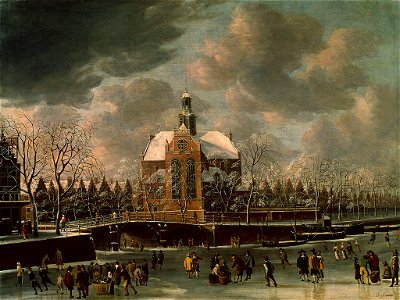 SA 644-De Noorderkerk in de winter