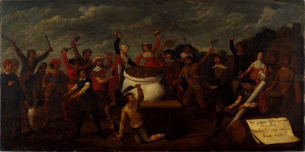 SA 41146-Wij gemeene lieden tot ons ongemack vechten dagelijx om de brood-sac
